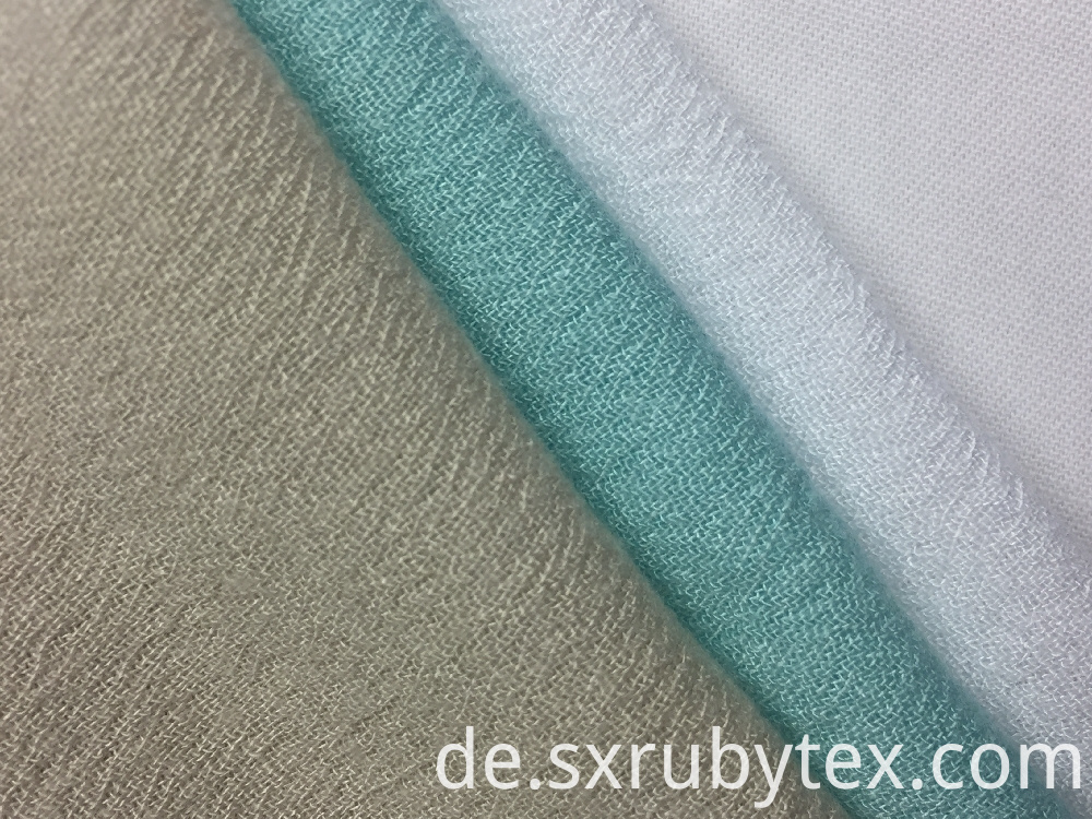 Gewebter fester Kreppstoff Woven Crepe Solid Fabric